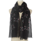 Ladies' Cute Cat Printed Scarf Shawl