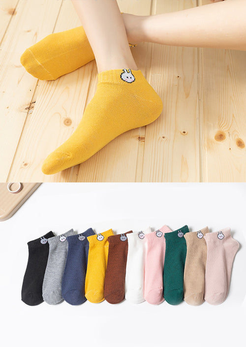 Summer Thin Bunny Socks Women's Hidden Socks