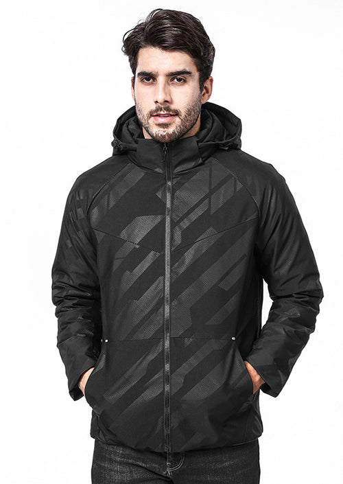 Men's Winter Jacket Reversible Available Outdoor Warm Jacket