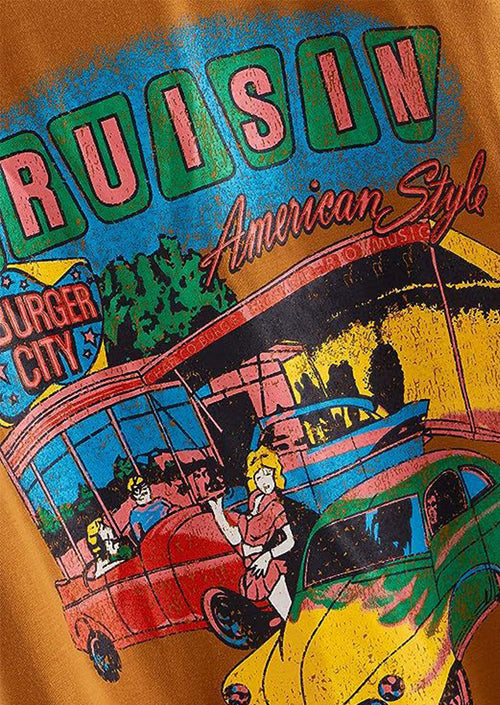 Cruisin American Style Printed T-Shirt