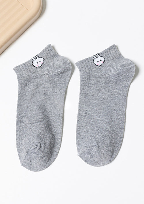 Summer Thin Bunny Socks Women's Hidden Socks