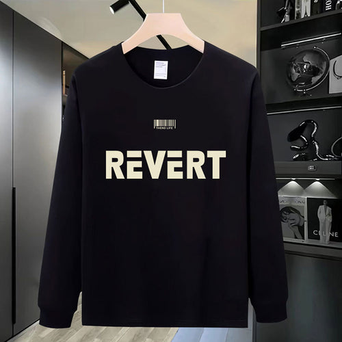 REVERT Printed Round Neck Long Sleeve