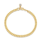 18K Gold Plated 4mm Moissanite Bracelet