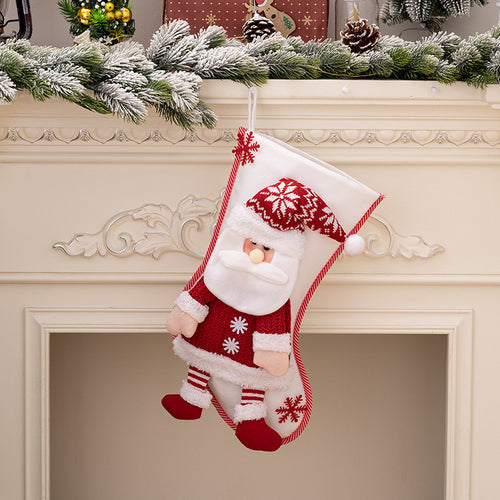 Santa Claus Snowman Christmas Gift Socks