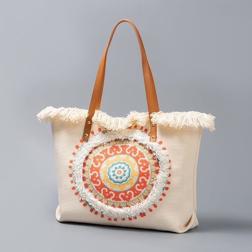 Fashionable Ethnic Style Tote Bag