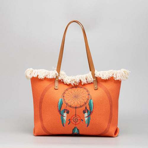 Bohemian Ethnic Style Printed Tote Bag