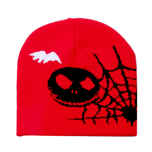 Halloween Prank Party Jacquard Knitted Woolen Hat