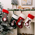 Christmas Forest Elf Short Plush Gift Socks