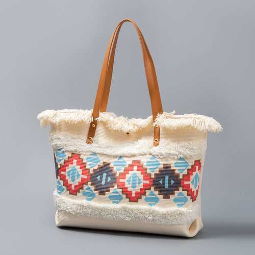 Fashionable Ethnic Style Tote Bag