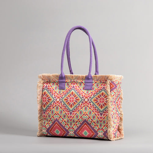 Bohemian Retro Tote Bag