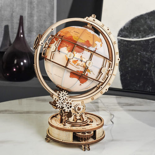 Luminous Globe 3D Wooden Puzzle